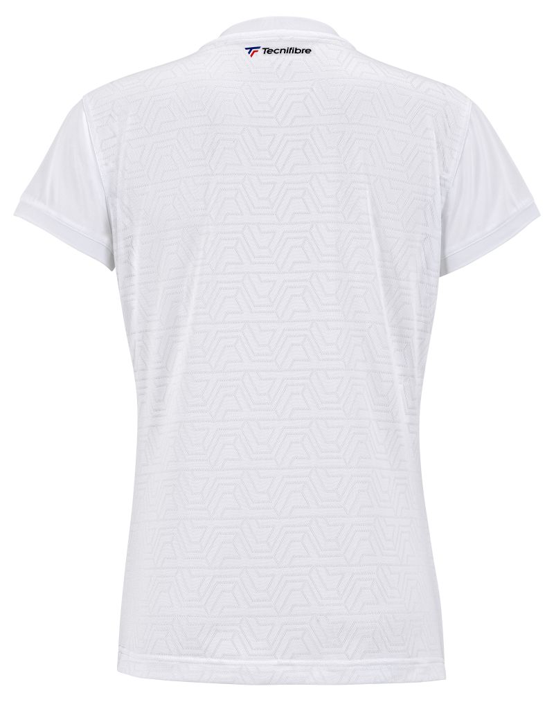 Tecnifibre Team Mesh Polo - white