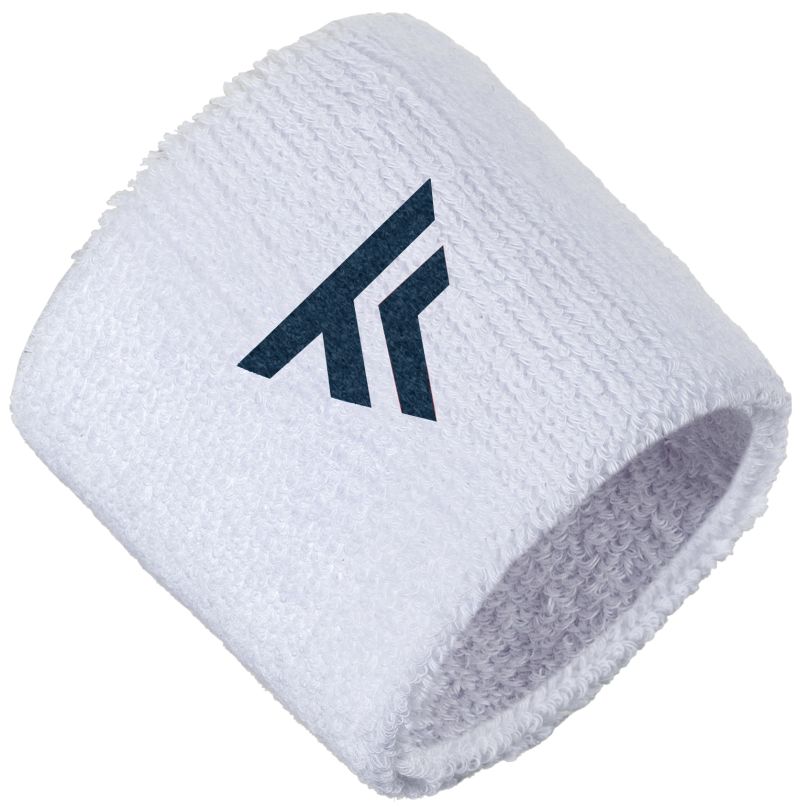 Tecnifibre Wristband 2P - white/navy
