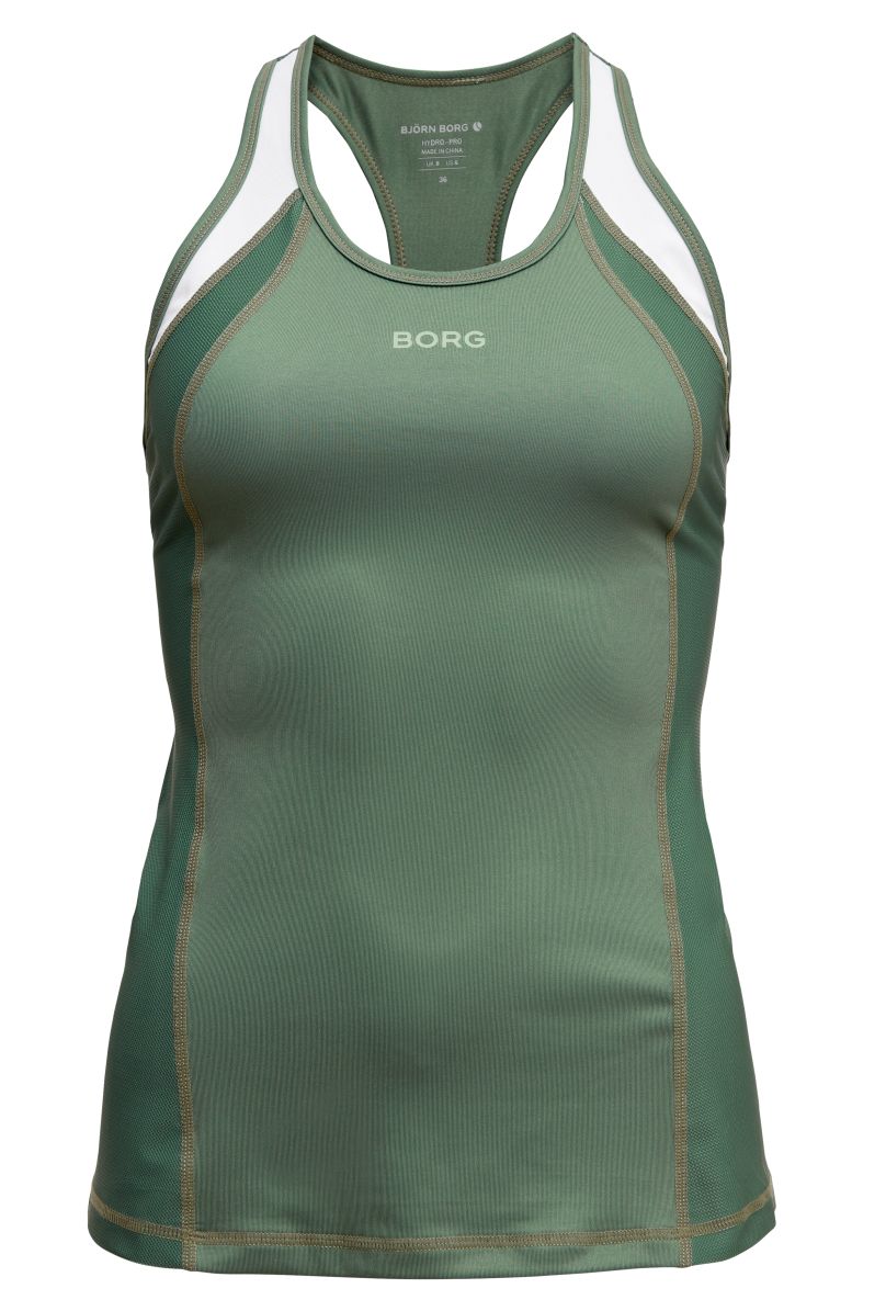 Björn Borg Block Tank W - duck green