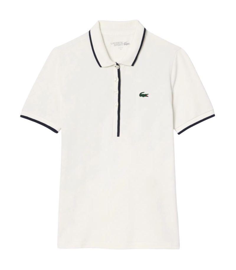 Lacoste Regular Fit Tennis Heat Regulating - white/navy blue