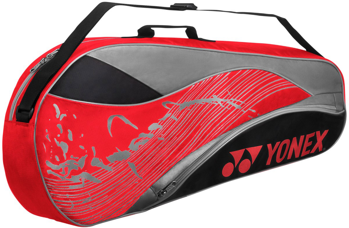 yonex-racquet-bag-3-pack-red-1 Yonex Racquet Bag 3 Pack - red