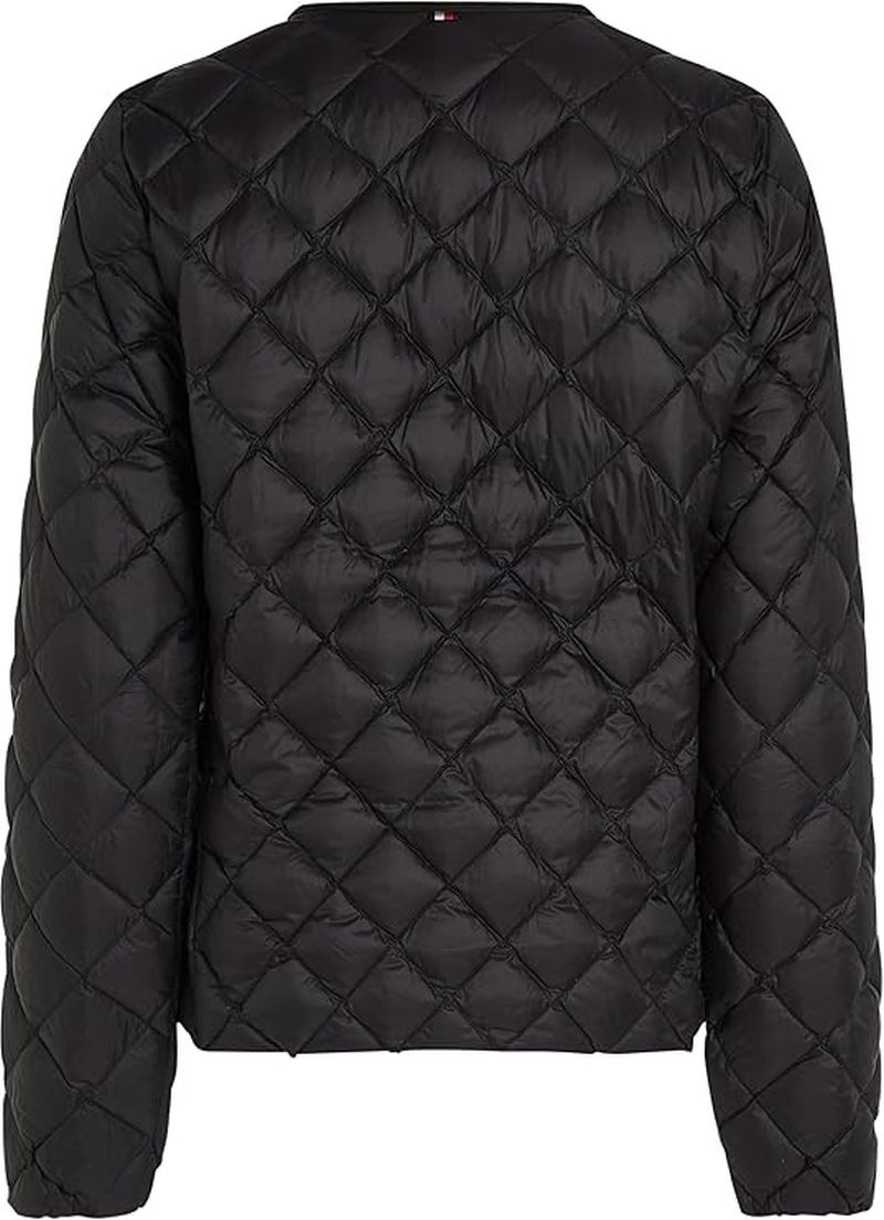 WW0WW43215-BDS Tommy Hilfiger LW Down Quilted Collarless