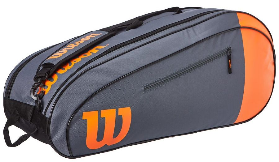 Wilson Team 6 Pk Bag - grey/orange