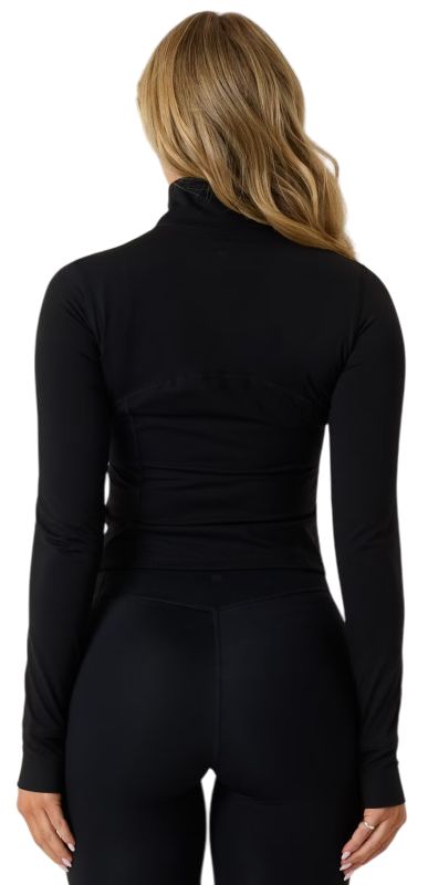 Björn Borg Alice Soft Zip Midlayer - black beauty Björn Borg Alice Soft Zip Midlayer - black beauty