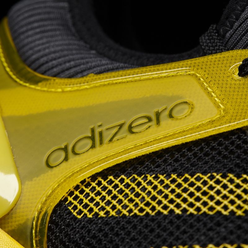  Adidas Adizero Ubersonic 2 Clay - core black/eqt yellow/grey five