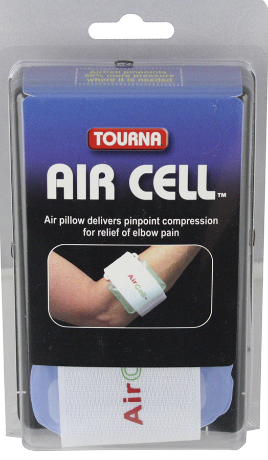 Opaska na łokieć Tourna Air Cell - white