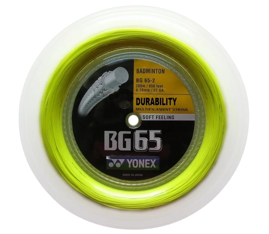 YonexBG65ReelYellow