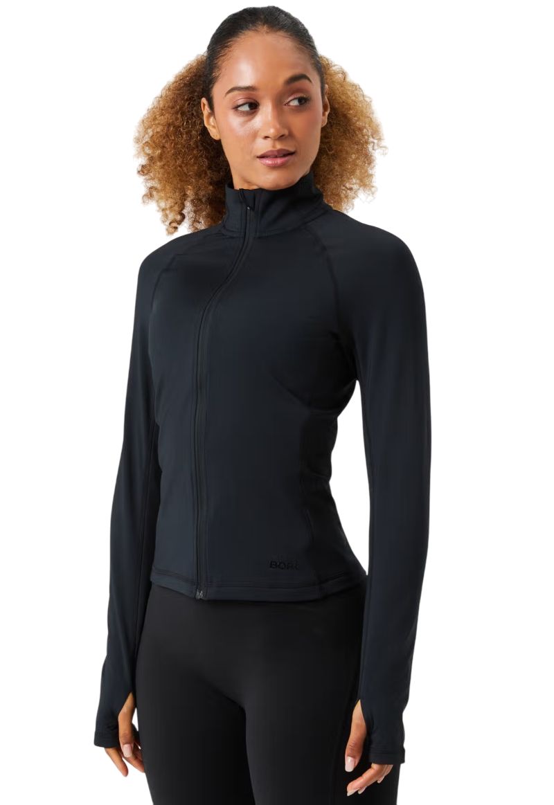 Björn Borg Full Zip Midlayer - black beauty Björn Borg Full Zip Midlayer - black beauty