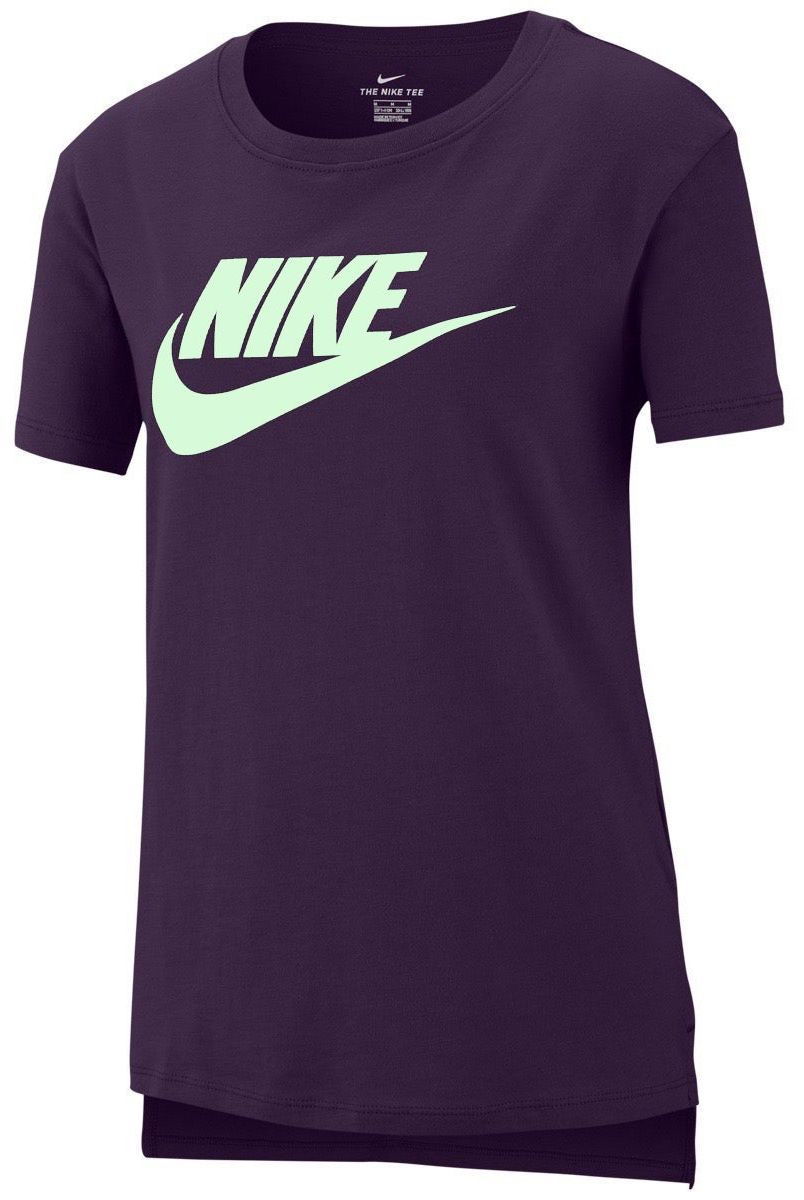 Nike G NSW Tee DPTL Basic Futura - grand purple Nike G NSW Tee DPTL Basic Futura - grand purple