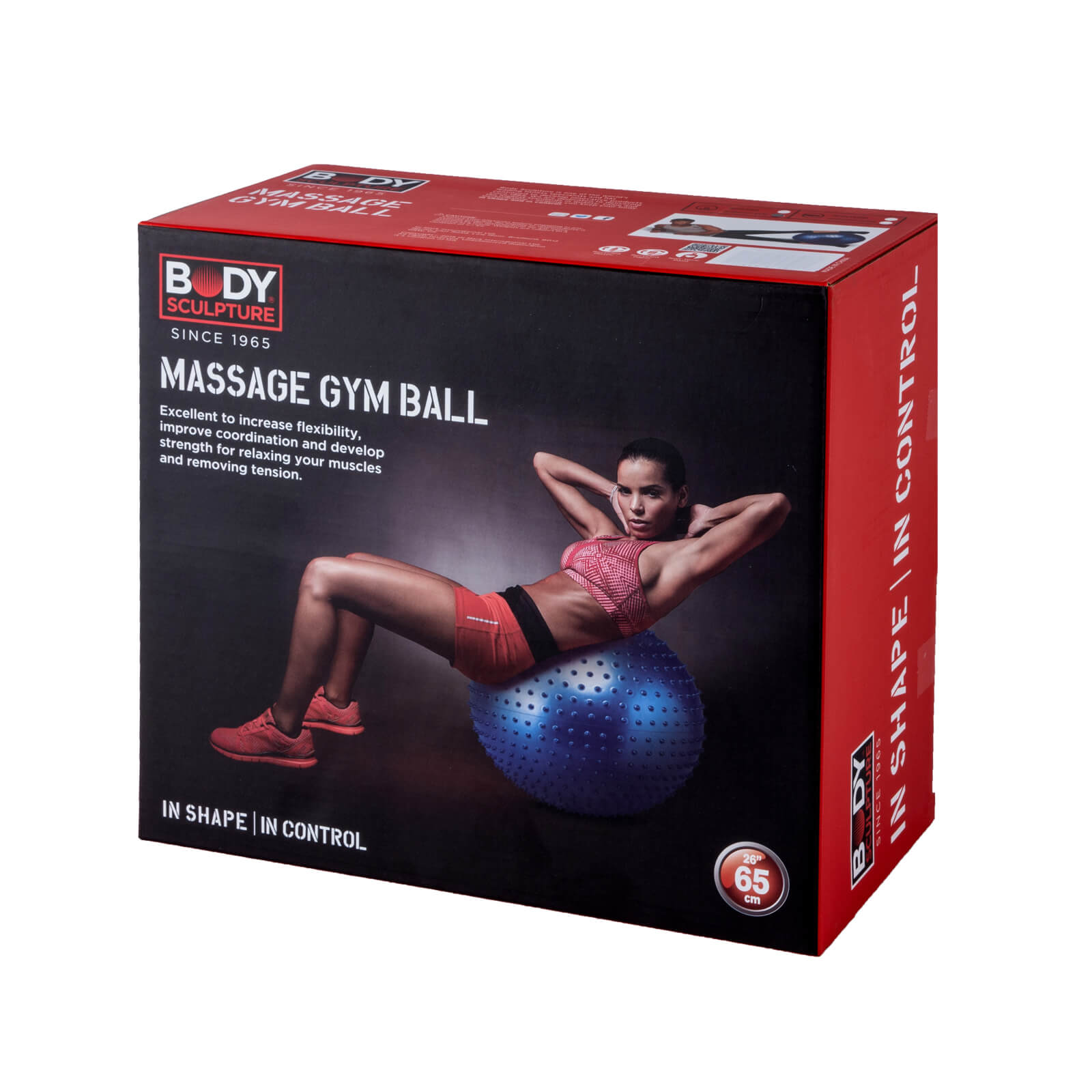 body-sculpture-massage-gym-ball-65cm-blue-4 Body Sculpture Massage Gym Ball 65cm - blue