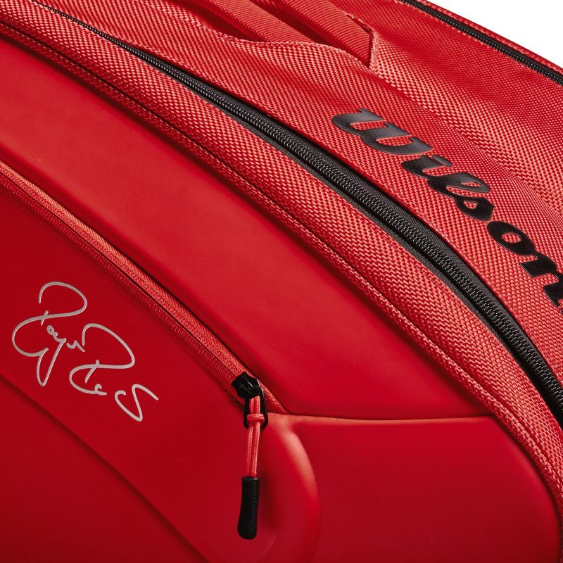 Wilson Federer DNA 12 Pk Bag - infrared