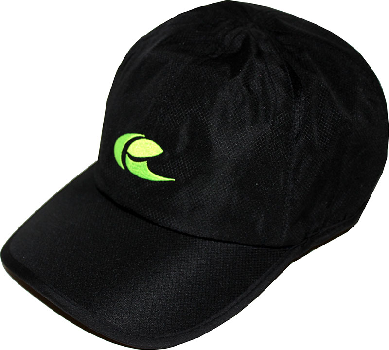 Solinco Cap Black with Green Logo