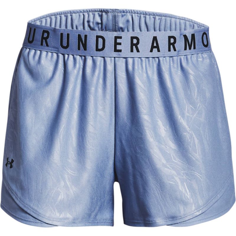 Under Armour Womens Play Up Shorts Emboss 3.0 - blue