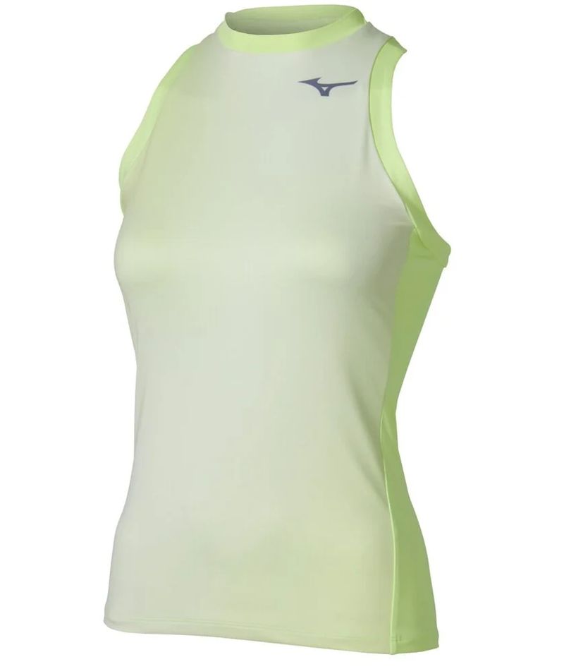 Damski top Mizuno Tennis - lime pulp