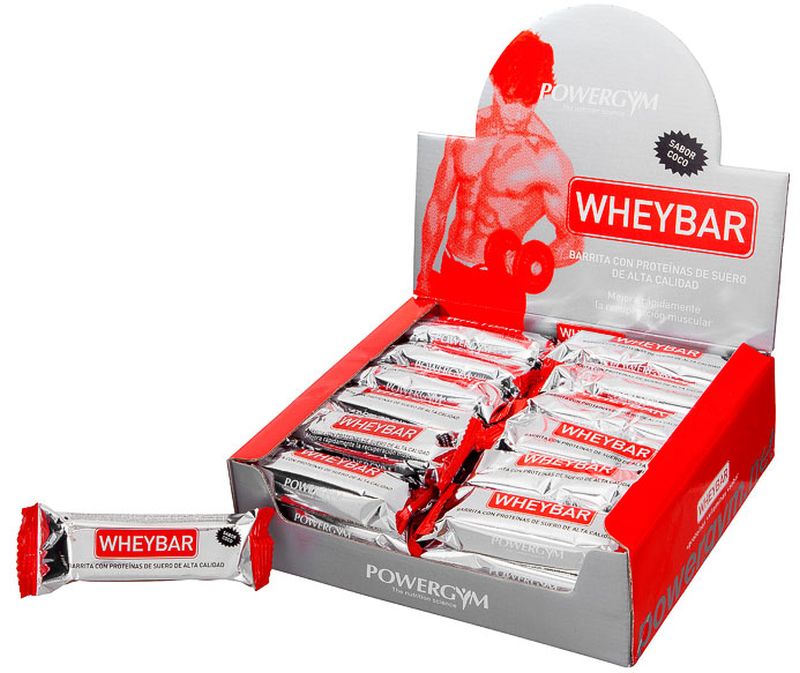 POWERGYM WHEY BAR - orzech