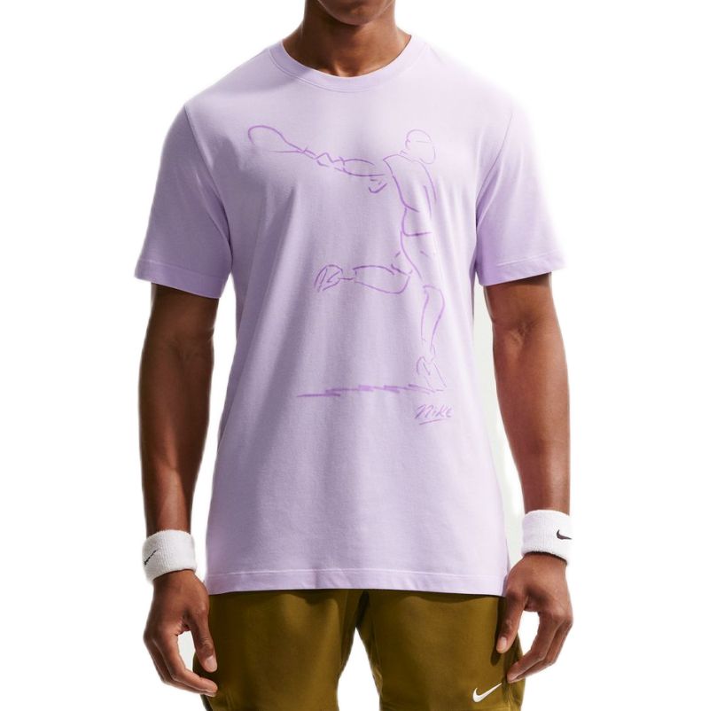 Nike Court Paris Slam Dri-Fit Tennis - violet mist Nike Court Paris Slam Dri-Fit Tennis - violet mist
