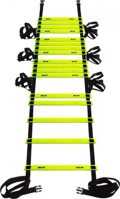 Pro's Pro Agility Ladder 4 Part (8 m) - neon yellow