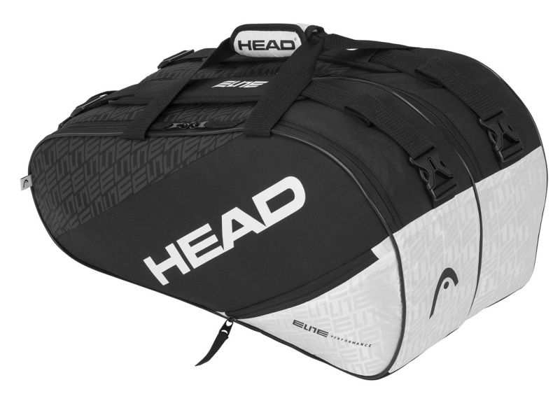 Head Elite Padel Supercombi - black/white Head Elite Padel Supercombi - black/white