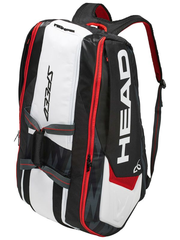 Head Novak Djokovic 12R Monstercombi - black/white