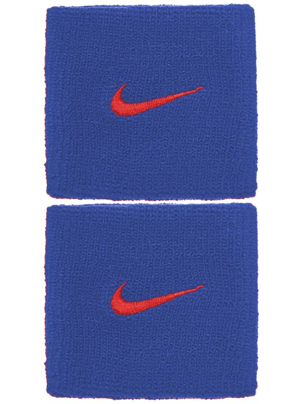 Nike Swoosh Wristbands - pacific blue/university red