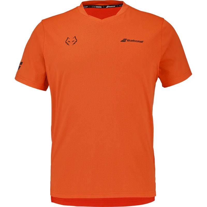 Babolat Crew Neck Lebron - red orange