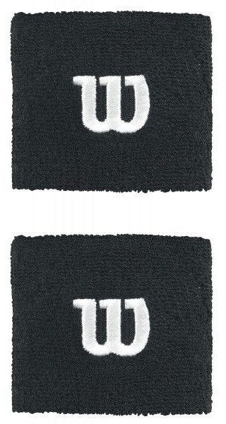 wilson-wristbands-poignets-black-1 Wilson Wristbands Poignets - black