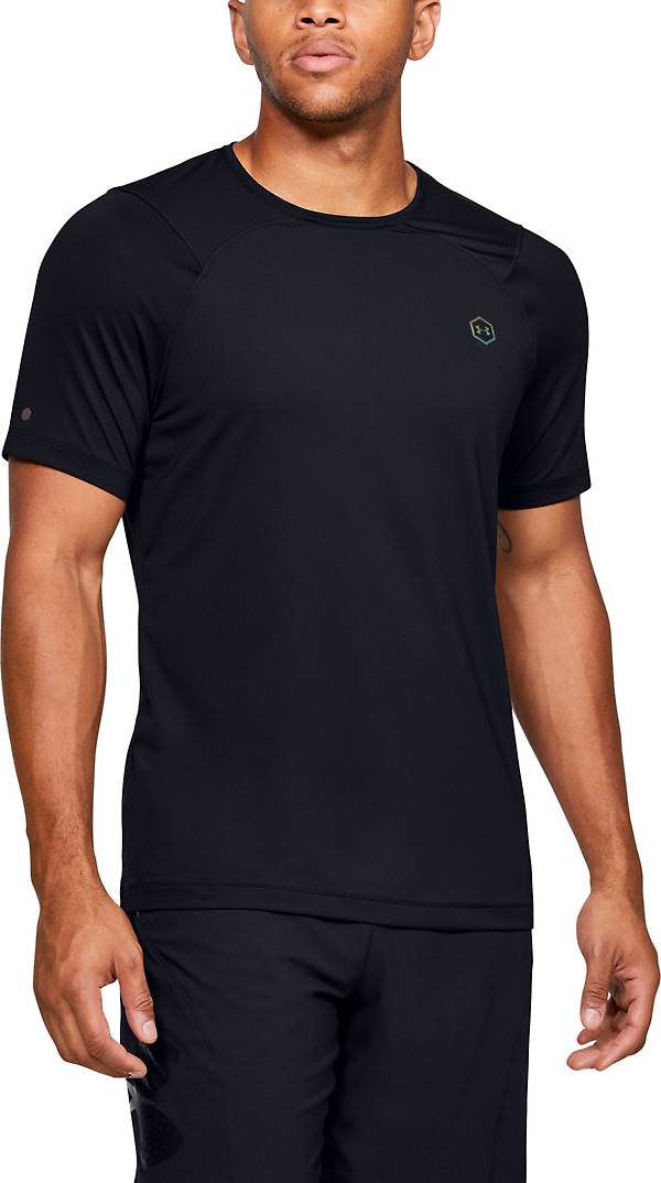 under-armour-rush-heatgear-fitted-short-sleeve-black-4 Under Armour RUSH HeatGear Fitted Short Sleeve - black