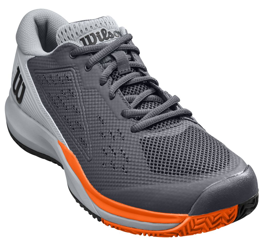 Wilson Rush Pro Ace M - ebony/quarry/shocking orange