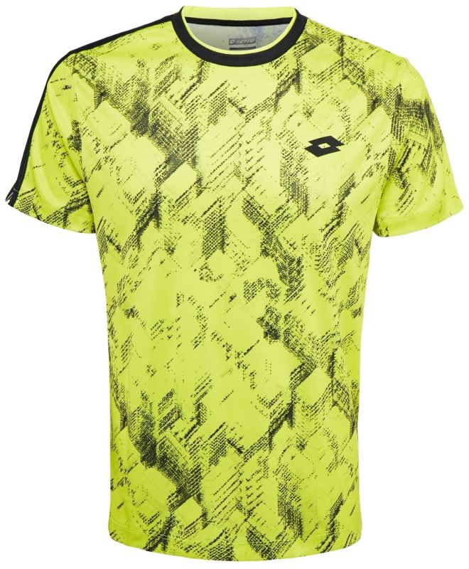 Lotto Superrapida Tee - yellow print Lotto Superrapida Tee - yellow print