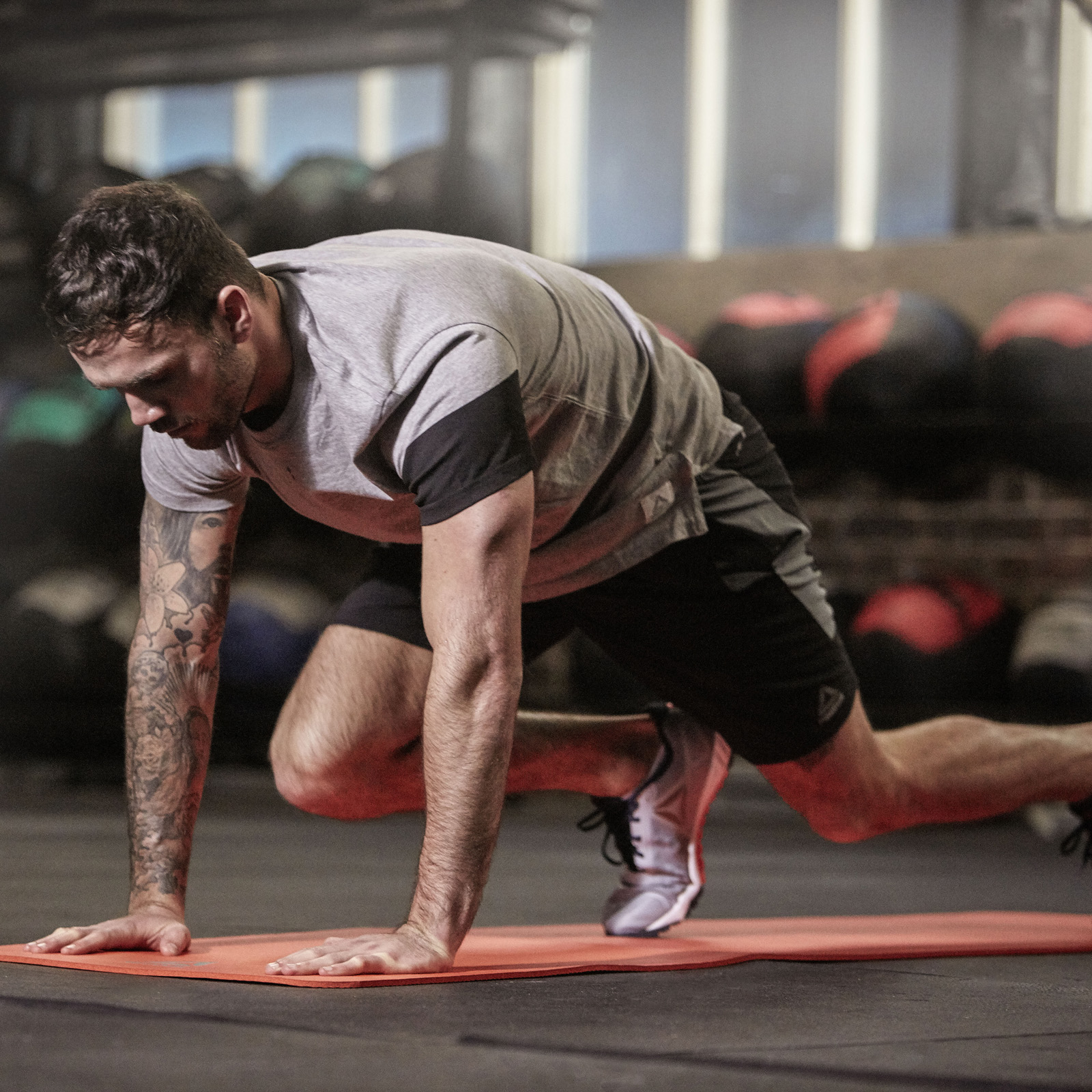 Reebok Training Mat - red