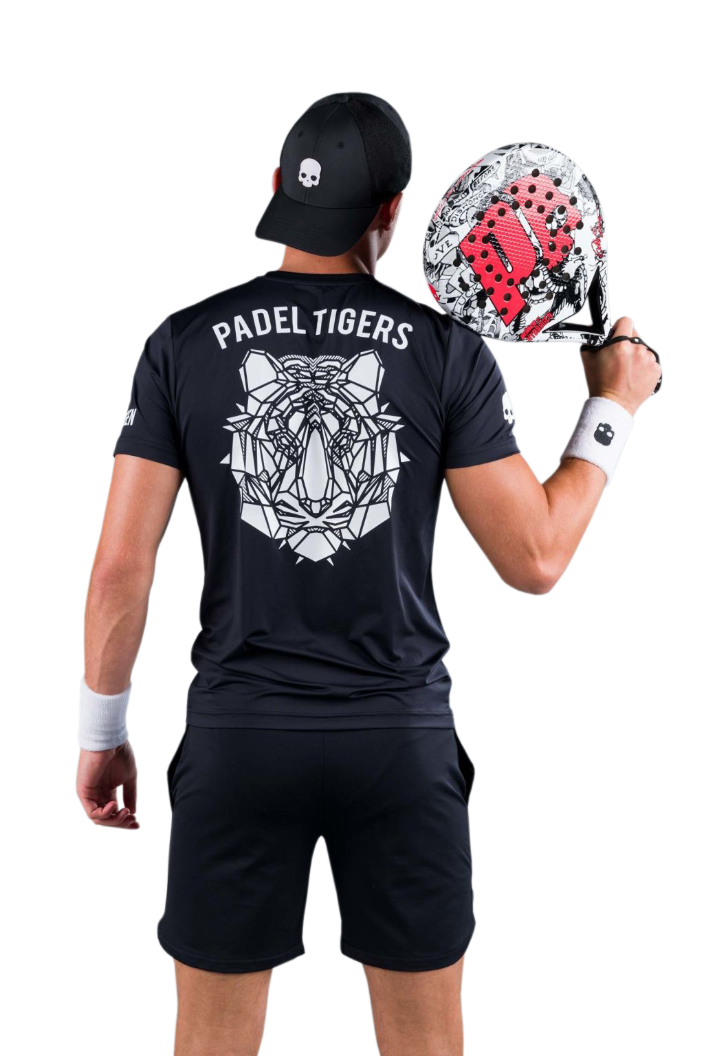 T00525-007-1-35_03YoMHr8vLHwkHT Hydrogen Padel Tigers Tech Tee Man - black
