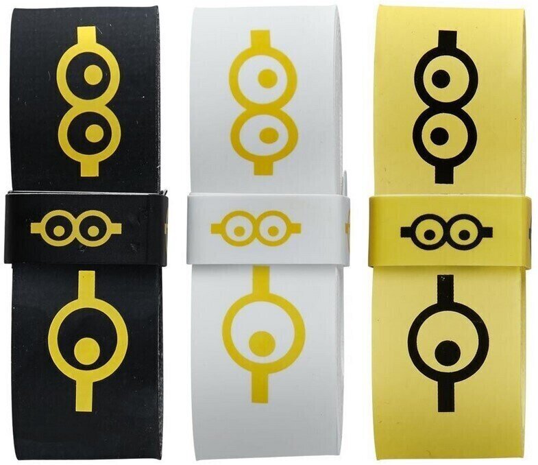 wilson-minions-overgrip-3p-white-yellow-black-2 Wilson Minions Overgrip 3P - white/yellow/black