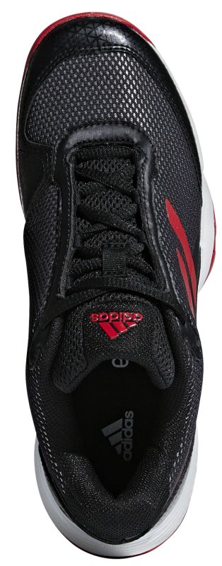 Adidas Barricade Club xJ - core black/scarlet/ftwr white
