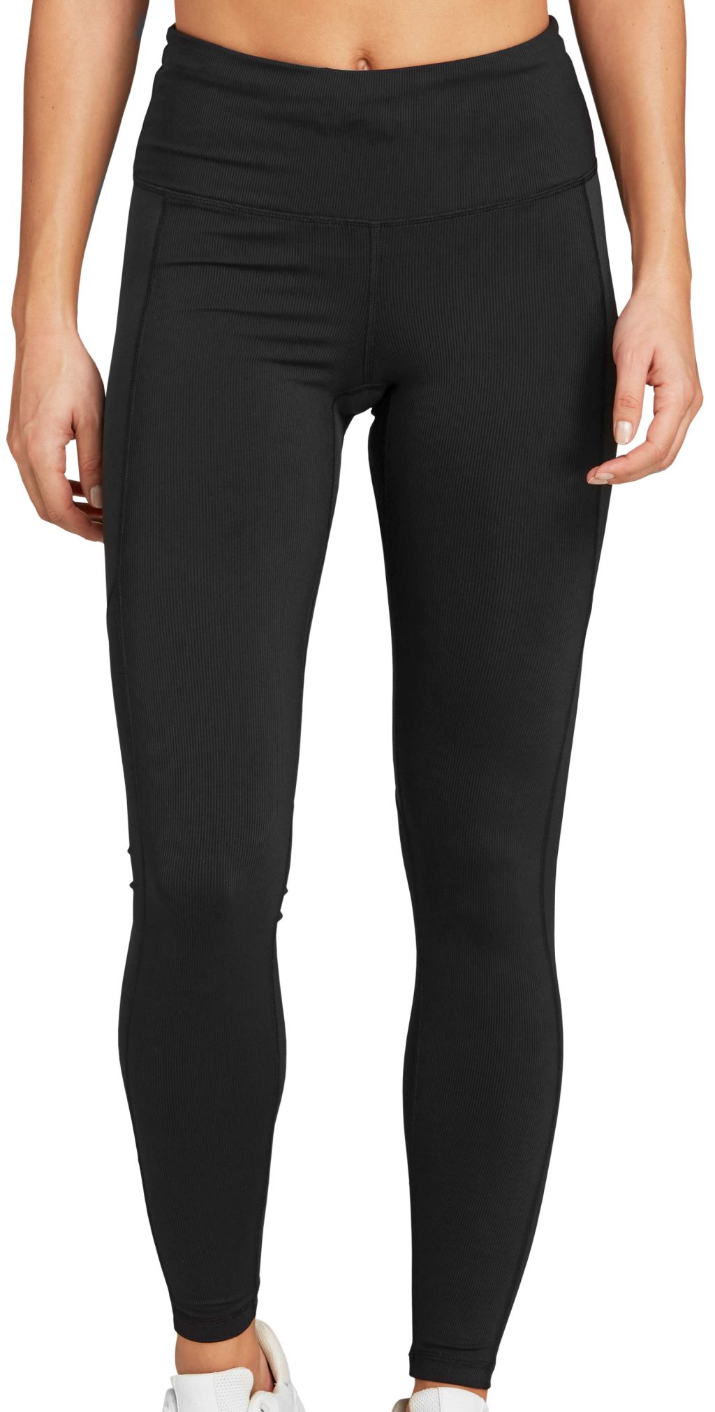 10000317_BK001_1 Björn Borg Stockholm Rib Blocked Tights W - black beauty