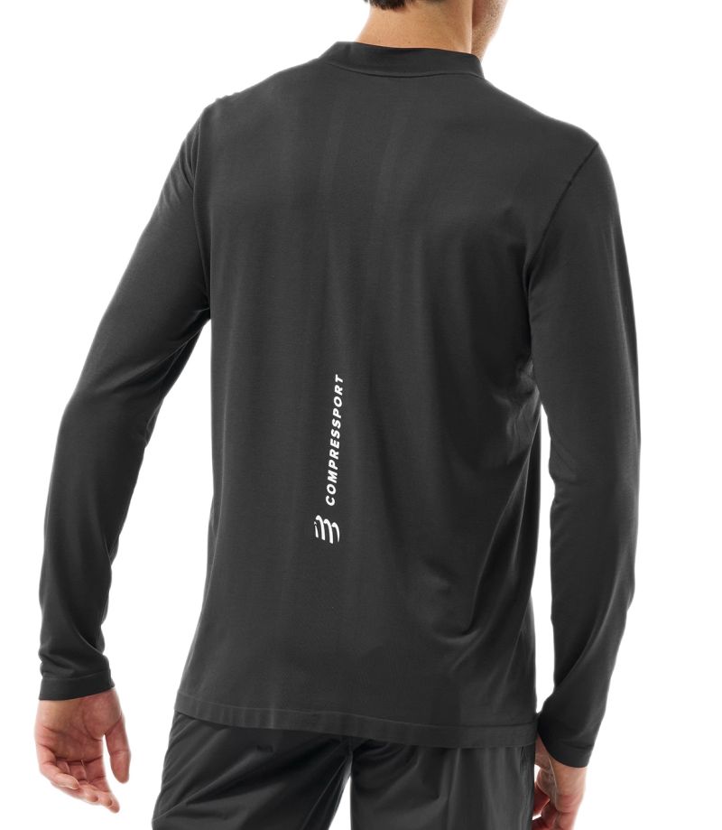 Compressport Performance Long Sleeve - black