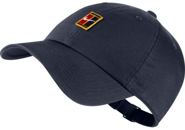 Nike H86 Court Logo Cap - obsidian