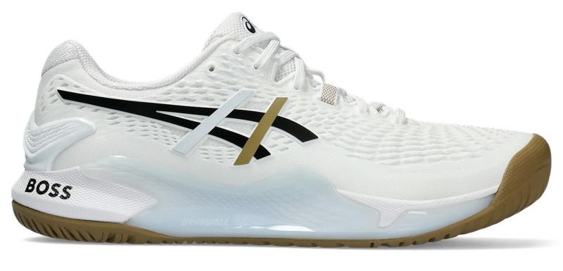 Men's shoes Asics Gel-Resolution 9 BOSS- white/black