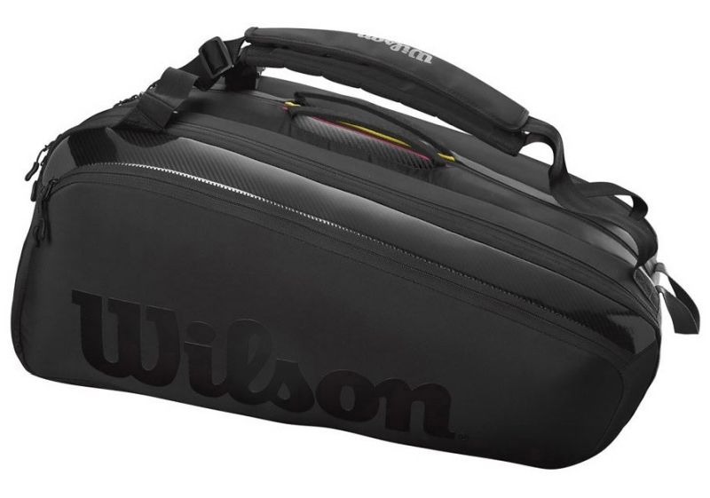 Wilson Super Tour 15 Pk Pro Staff Bag - black