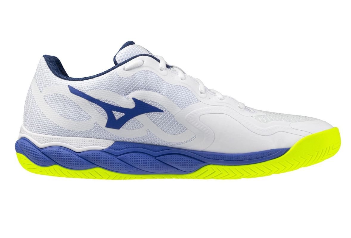 Mizuno Wave Enforce Court AC - white/dazzling blue/light yellow Mizuno Wave Enforce Court AC - white/dazzling blue/light yellow