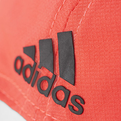 Adidas Climalite 3S Hat - shock red/black/black