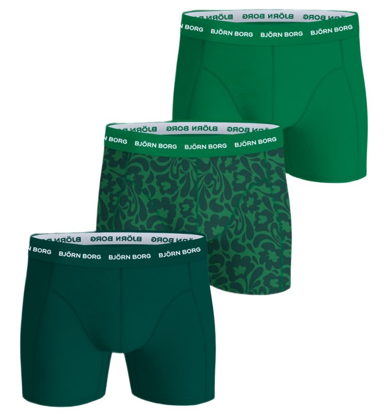 Męskie bokserki Björn Borg Cotton Stretch 3P - multicolor