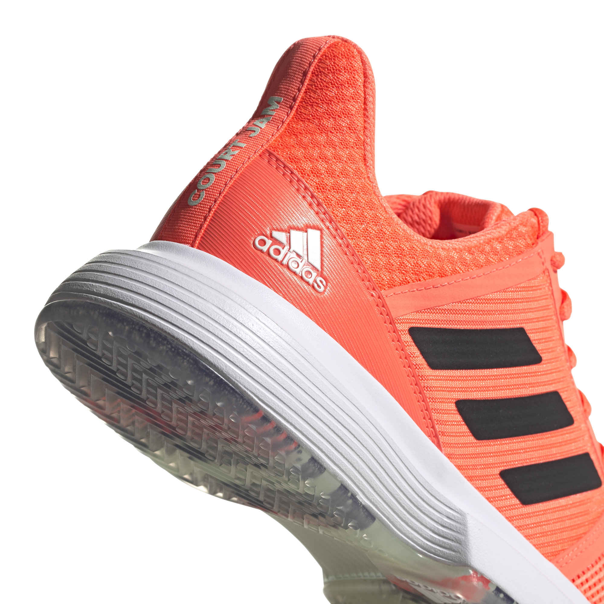 Adidas CourtJam Bounce M - dash green/signal coral/tech purple
