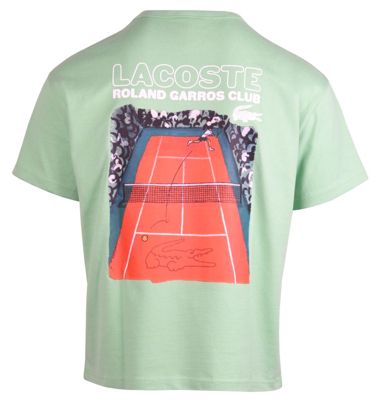 lacostetetetettet-zielone Lacoste Kids Roland Garros Edition