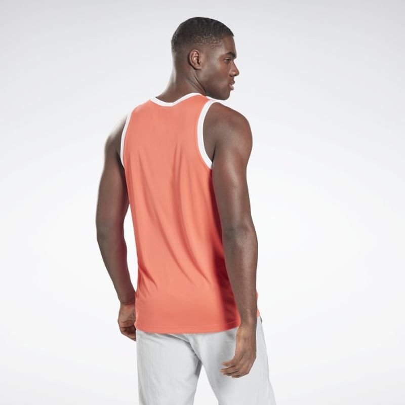Reebok MYT Tank M - semi orange flare