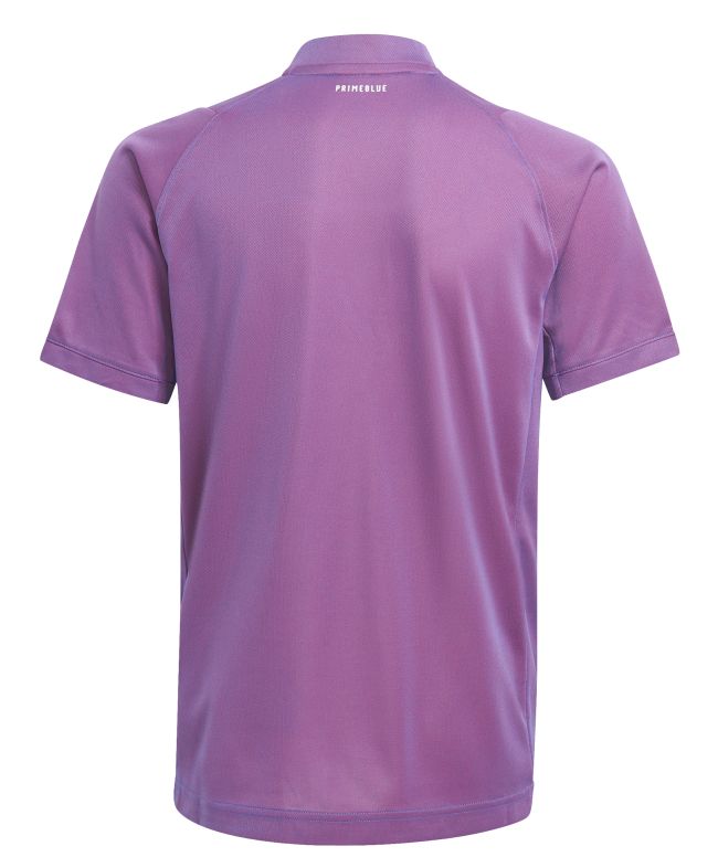 Adidas Roland Garros Polo - purple/white