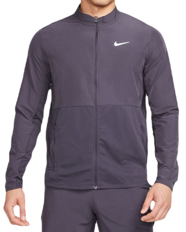 Nike Court Advantage Packable Jacket - gridiron/white Nike Court Advantage Packable Jacket - gridiron/white