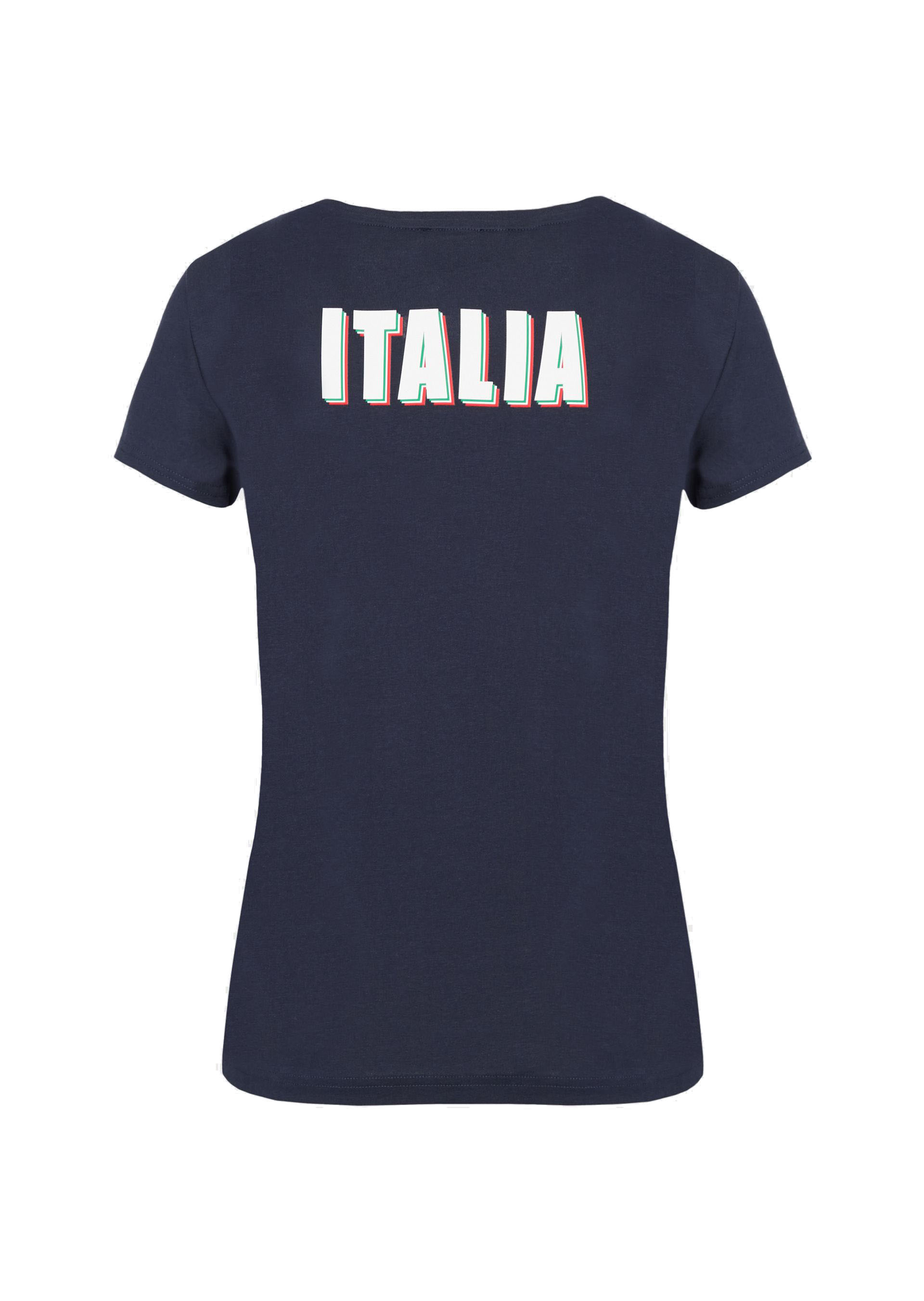 EA7 Women Jersey T-Shirt - navy blue
