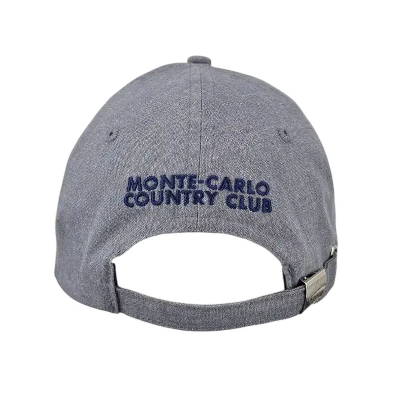 Monte-Carlo Country Club MCCC Washed Cotton - dark grey Monte-Carlo Country Club MCCC Washed Cotton - dark grey