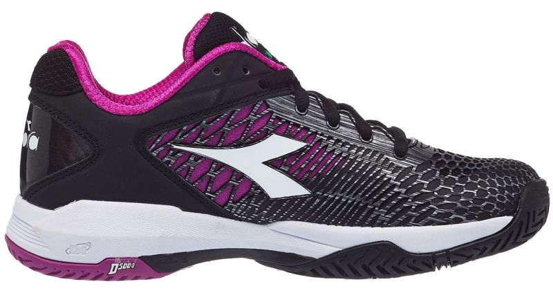 Diadora Speed Competition 5 + W AG - black/white/purple