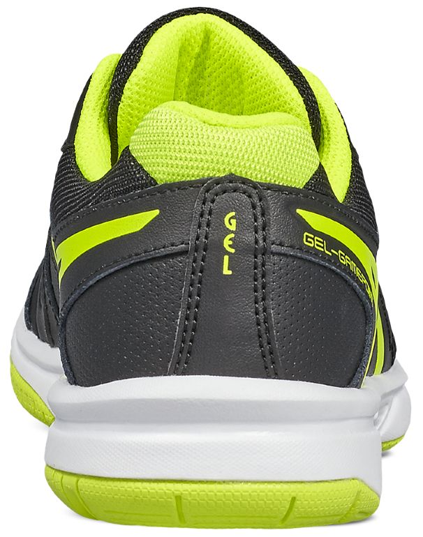 Asics Gel-Gamepoint GS - black/safety yellow/white